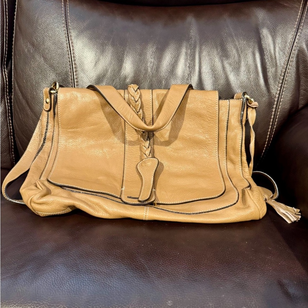 Tan Leather Women's Bag
